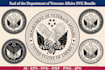 make retro veteran american eagle logo