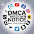 takedown remove instagram fb x yt reddit tiktok google under dmca takedown