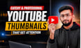 design professional youtube thumbnails