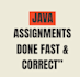 help with java programming assignments