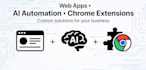 build web application, ai automation and chrome extension