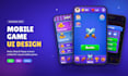 design game UI UX, hud, menus and 2d assets for mobile and PC games