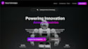 build a responsive react website with modern UI design