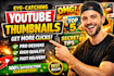 design custom youtube thumbnails that boost clicks and views