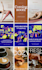 design clean and modern, customized social media posts