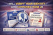 verify your identity to companies house