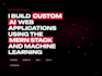 build custom ai web apps with mern stack and machine learning