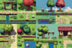 do pixel art tlleset character tile map sprite sheet asset game art