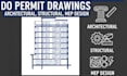 design house plans, autocad drawings, and city permit plans