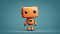 design cute robot character or mascot