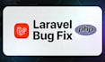 fix laravel bugs or errors