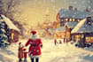 draw unique christmas illustration