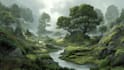 design stunning fantasy landscape