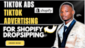 Image showcasing Setup and manage shopify tiktok ads, tik tok sales campaign, tiktok ...