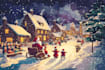 design christmas themed illustration