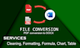 convert scanned PDF to word