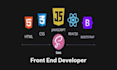 be your front end web developer