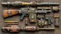 design unique weapons illustrations