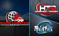 do a trucking transportation and dispatching logo