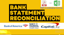 reconcile bank statement PDF to editable format