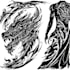 design unique tribal tattoo illustration