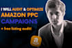 setup, optimize, and manage your amazon PPC ad campaigns