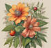 draw a botanical illustration