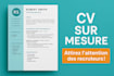 faire la conception du CV
