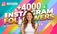 upgrade 4,000 instagram followers