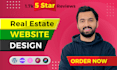 design and develop real estate wordpress website