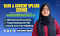 upload and format blog posts in wordpress, shopify, wix