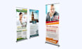 design roll up banner, retractable banner, pull up banner