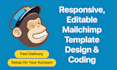do editable mailchimp email template, newsletter template