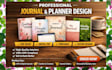 do journal design gratitude prayer amazon kdp digital journal pdf planner design