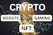 do nft game website crypto game portal  web3 blockchain integration