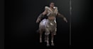 unity 3d fantasy character,monster creature, low poly model,humanoid,pbr texture