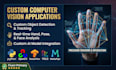 develop custom computer vision and generative ai applications using python