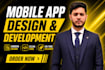 do mobile app development, android app ios app development, as flutter developer
