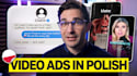 create facebook video ads in polish
