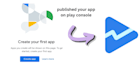 create google play console