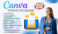 do canva newsletter design email template brochure canva flyer design canva pro