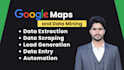 do google map scraping, data scraping, data mining, web scraper
