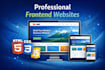 design a responsive website using HTML CSS and javascript