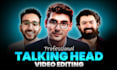 do professional talking head video editing