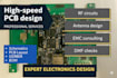 review your printed circuit board and solve emc problems