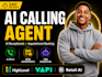 build gohighlevel ai voice agent vapi ai retell ai receptionist make automation
