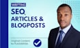 write SEO articles, blog posts, and website content writing