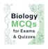 create biology based mcqs