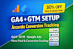 fix ga4 tracking issues and setup conversion tracking events