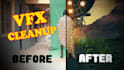 provide professional vfx cleanup with object and wire removal